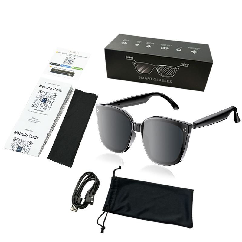 Audio Music Bluetooth - Okulary do tłumaczeń AI, inteligentne okulary