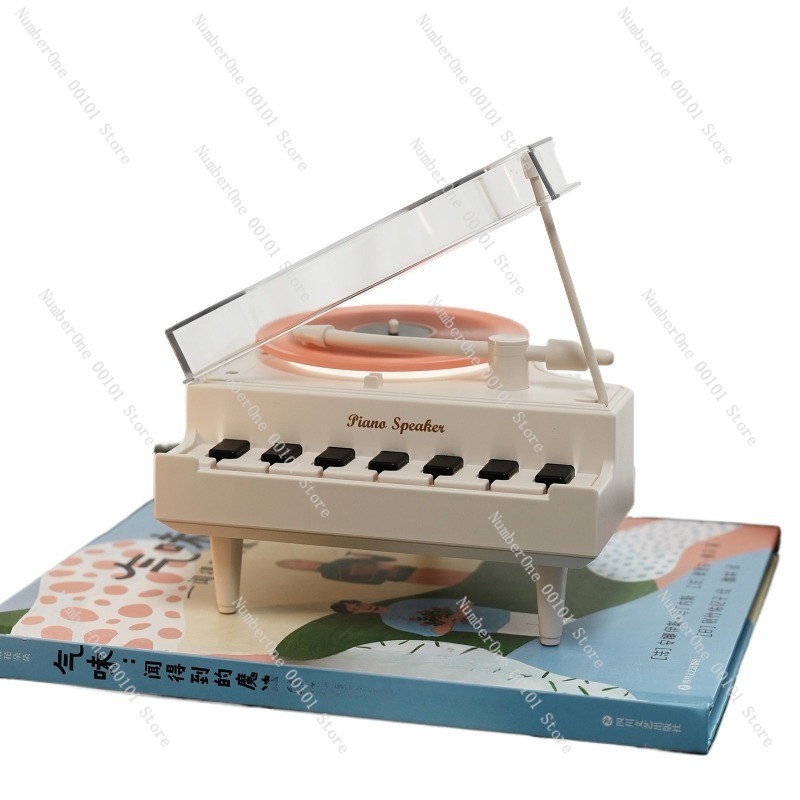 Audio Music Best - Głośnik Bluetooth w kształcie pianina, kreatywny