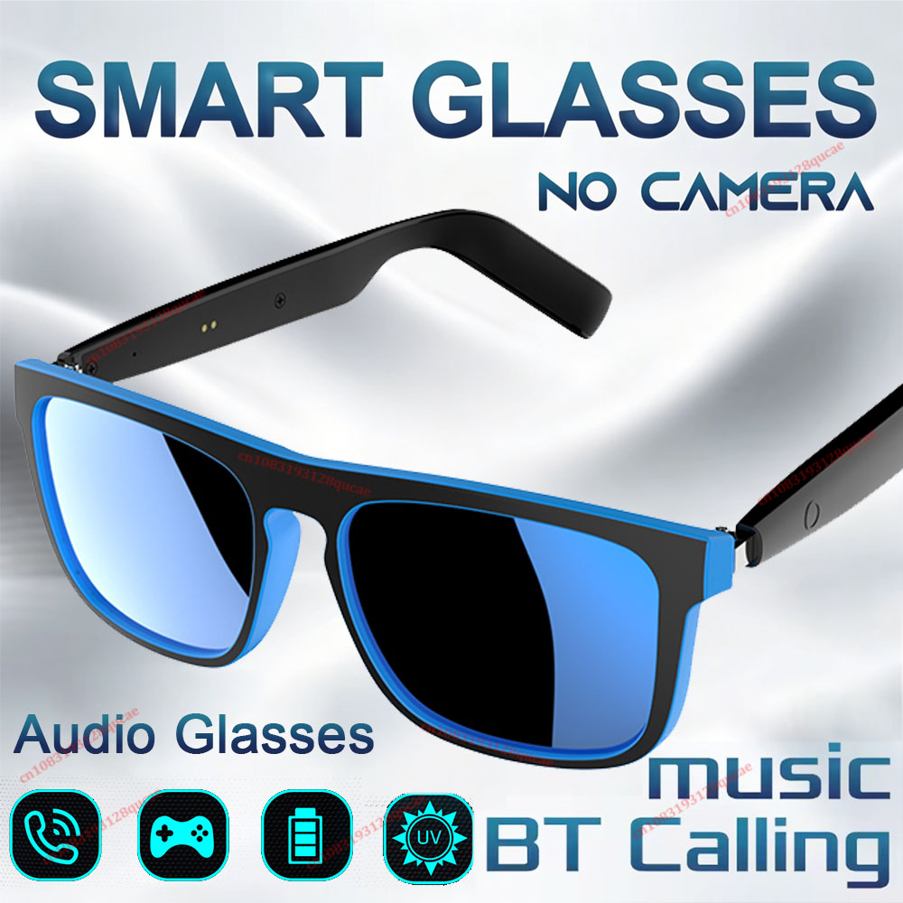Audio Music Bluetooth - Inteligentne okulary audio 2026 z dotykowym