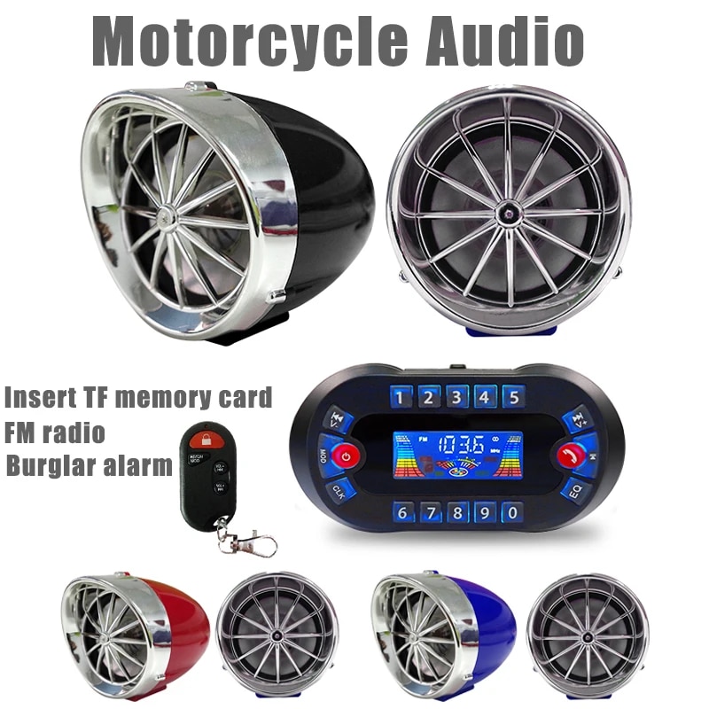 Audio Music App - MT730 motocyklowy głośnik Bluetooth wyjście wzmacniacza
