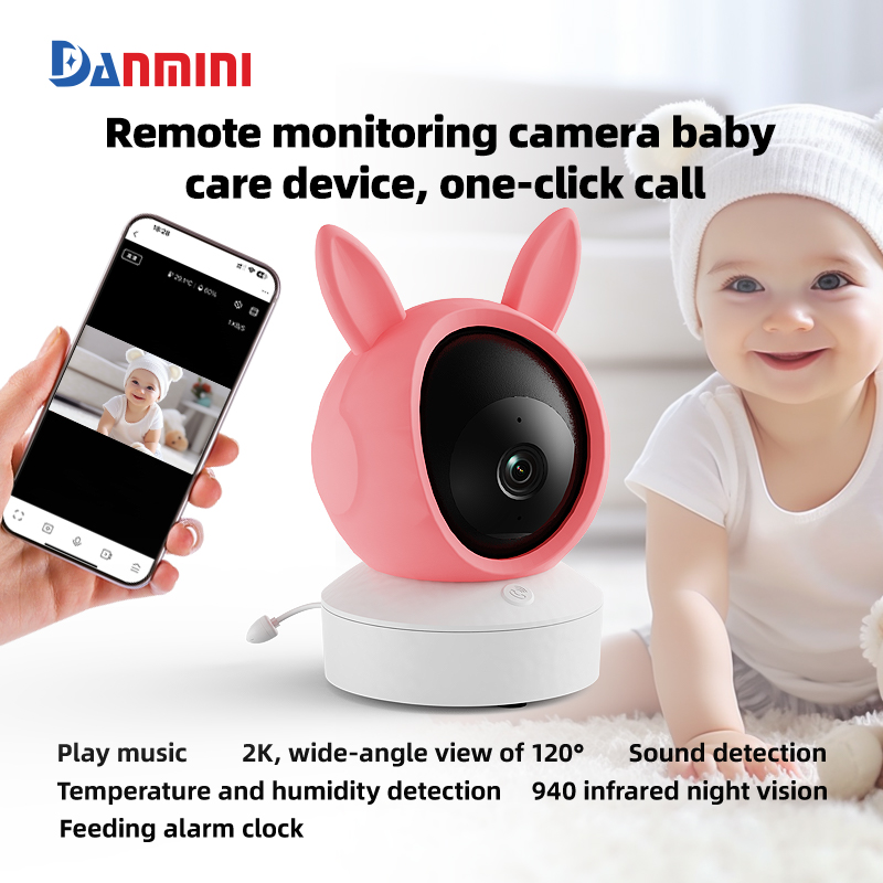 Audio Music App - Niania elektroniczna Danmini 1080P, zdalne sterowanie