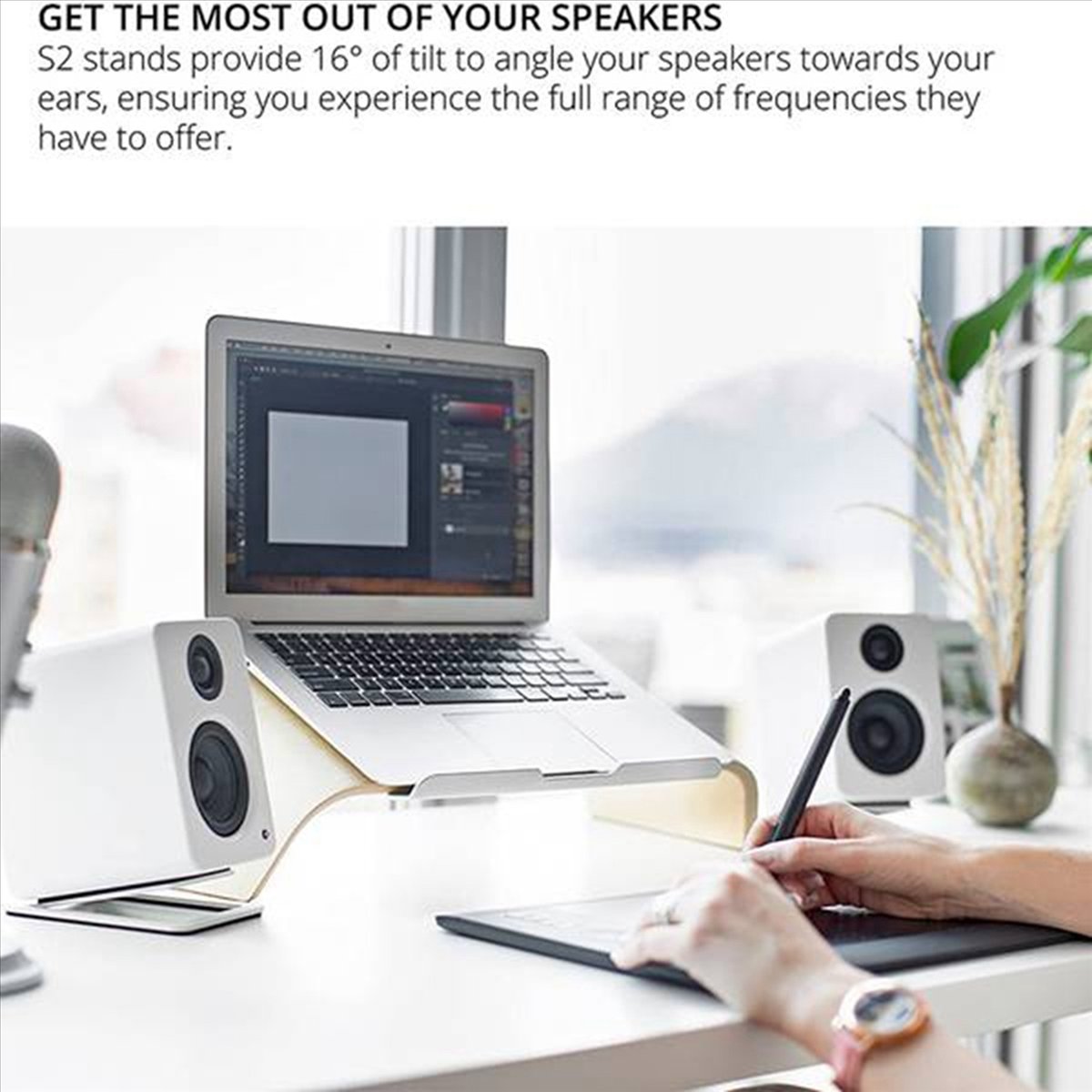 Studio Monitor Speaker - 2 szt. Uchwyty na głośniki komputerowe