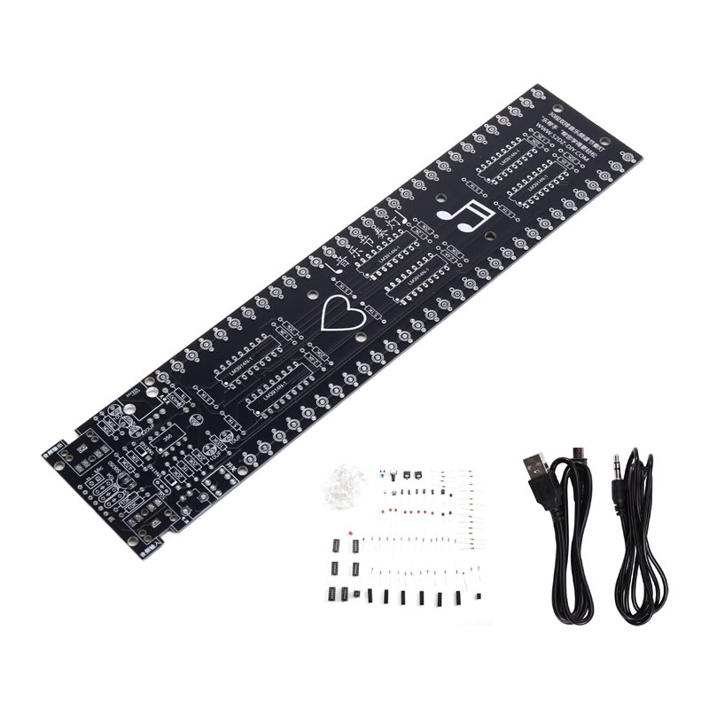 Audio Music Light - CJSD-30 Sekcje DIY LED Wskaźnik Poziomu