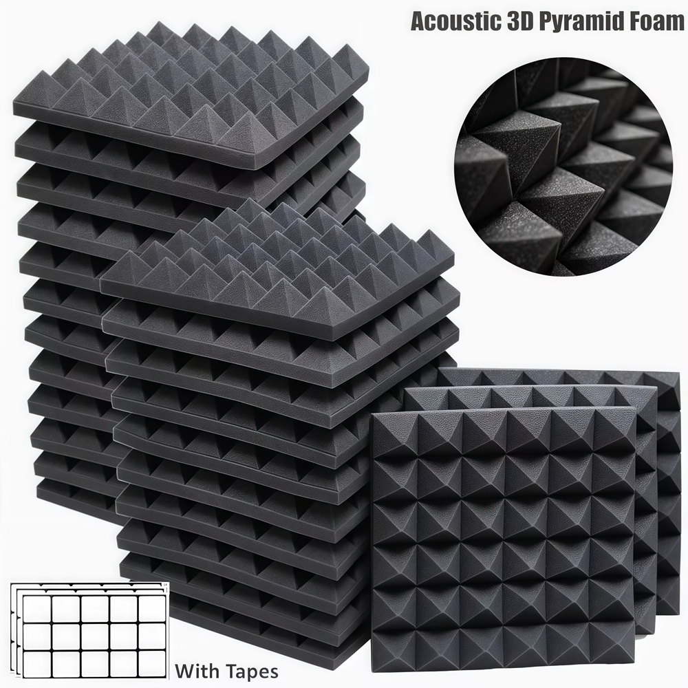 Studio Monitor Speaker - 12/24 sztuki 30x30x5cm panele studyjna pianka