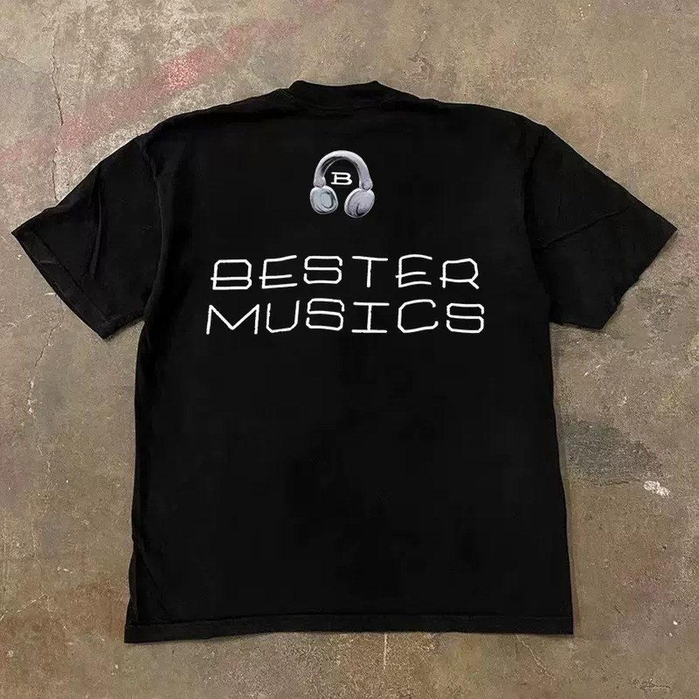 Audio Music Best - Najlepsza koszulka muzyczna męska damska z