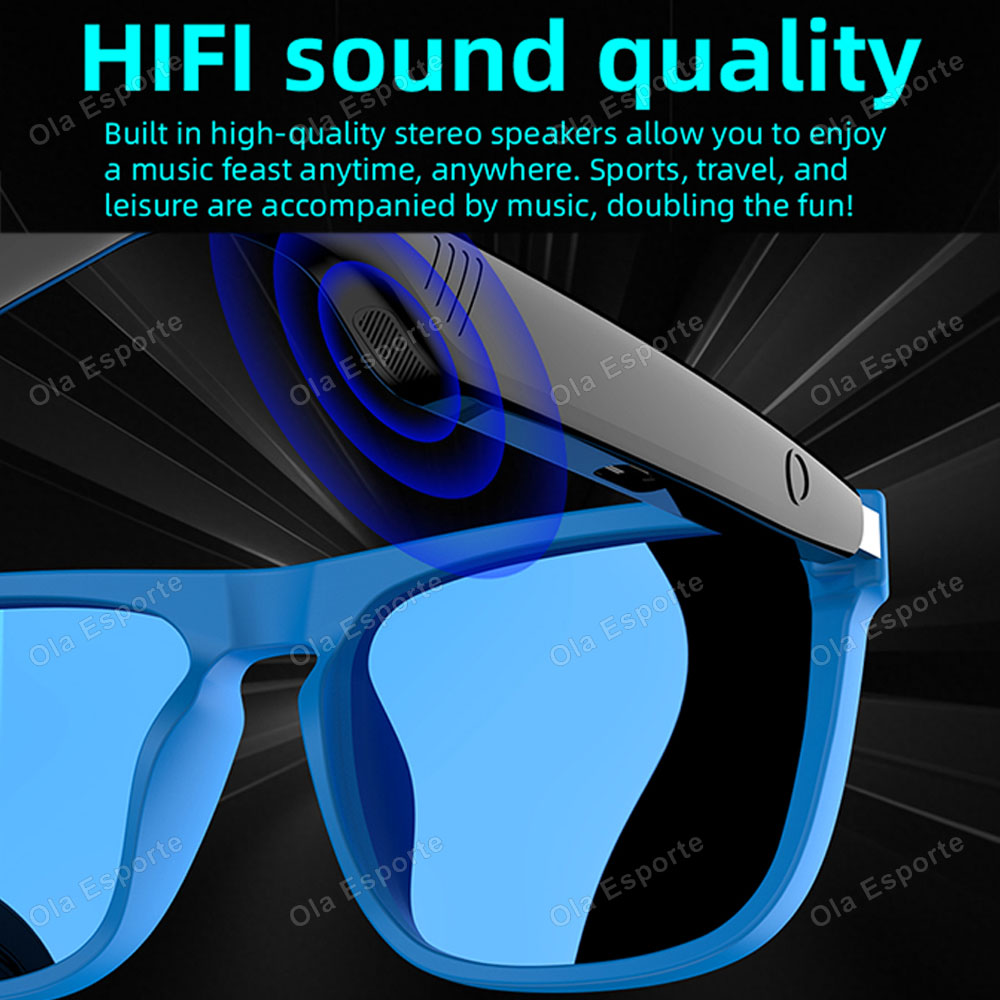 Inteligentne okulary audio 202 – Audio Music Bluetooth recenzja i cena