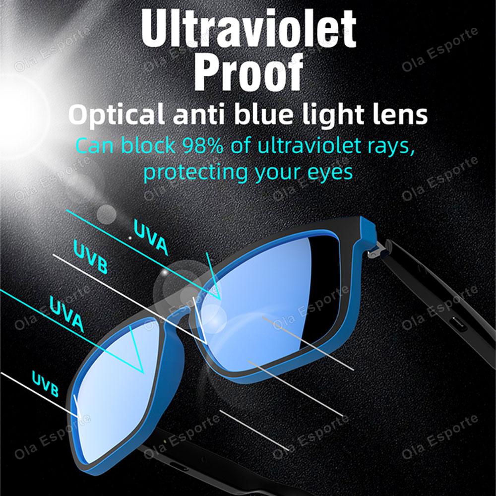 Inteligentne okulary audio 202 – Audio Music Bluetooth recenzja i cena