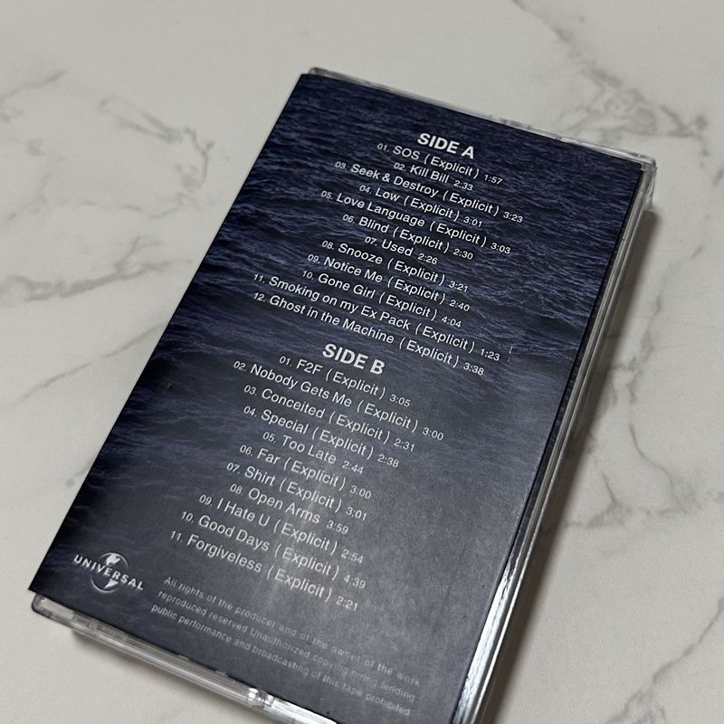Kaseta muzyczna R&B w stylu we – Audio Music To Lyrics recenzja i cena
