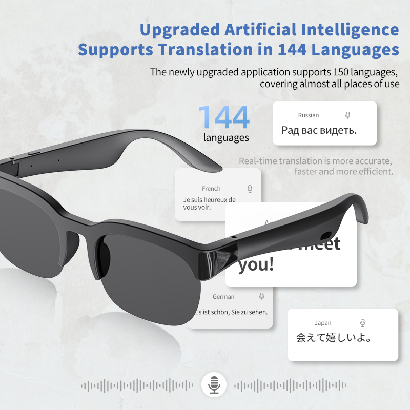 Inteligentne okulary audio z p – Audio Music Bluetooth recenzja i cena