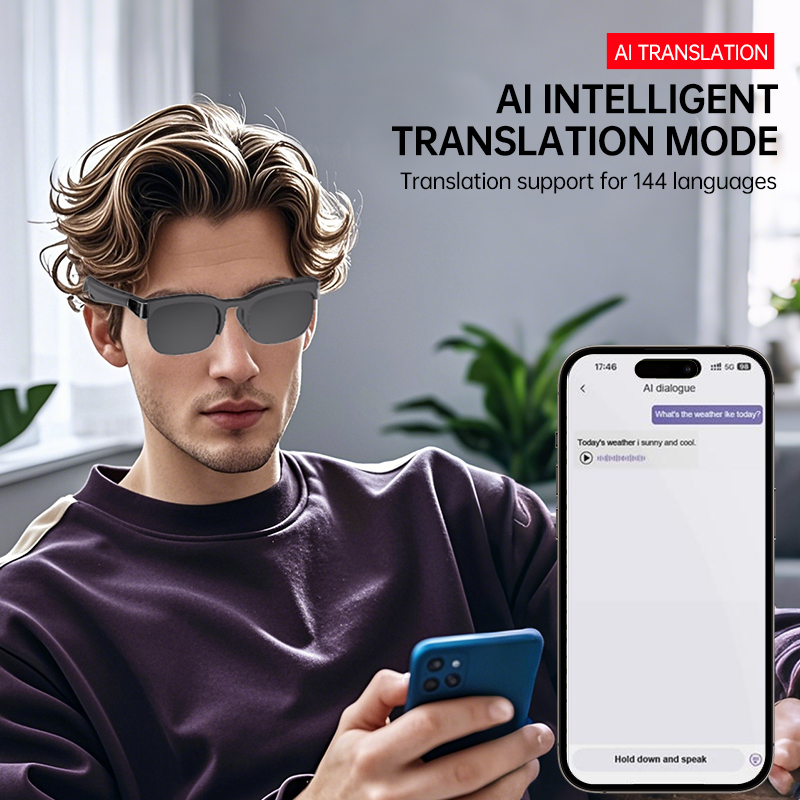Inteligentne okulary audio z p – Audio Music Bluetooth recenzja i cena