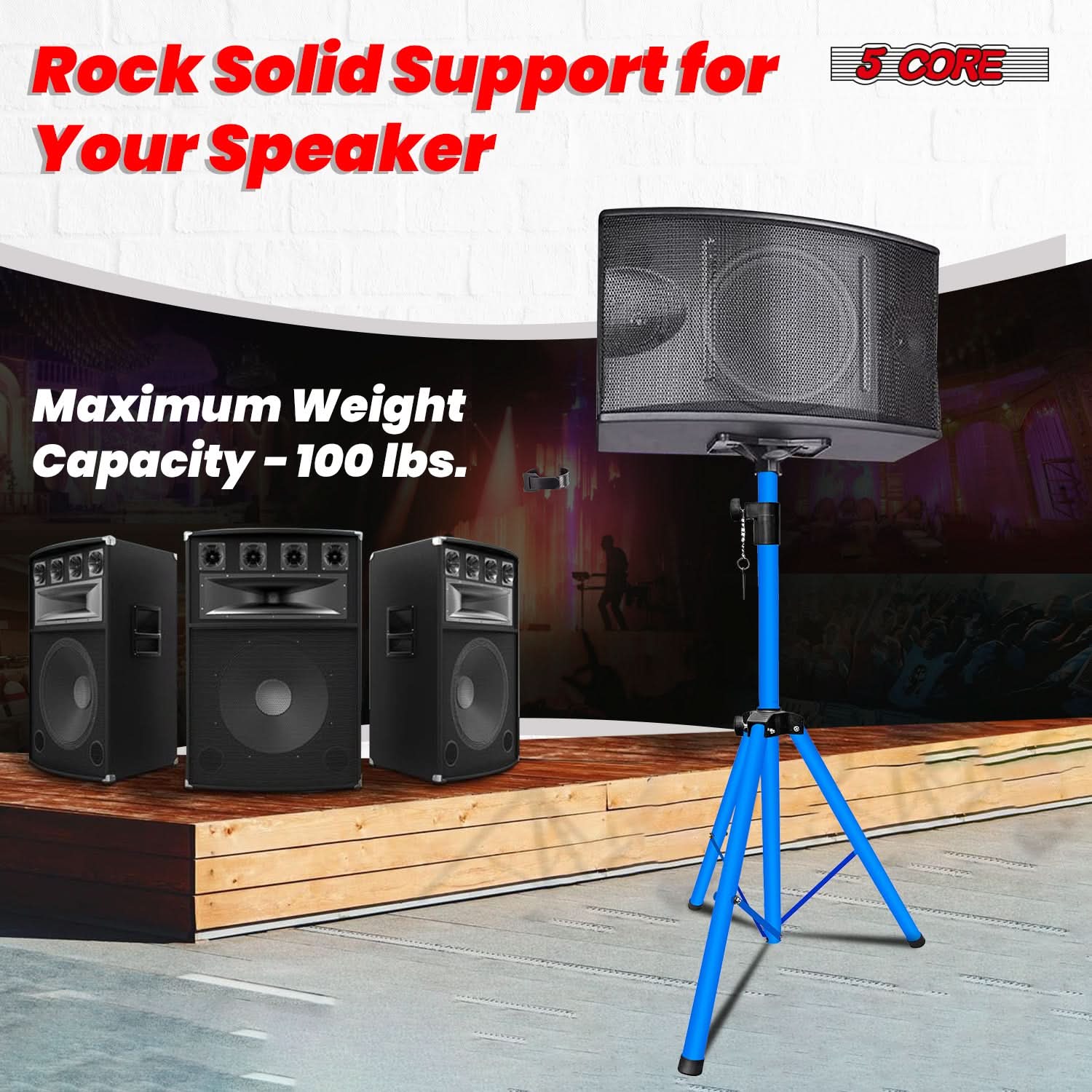 5-ramienny statyw głośnikowy z – Studio Monitor Speaker recenzja i cena