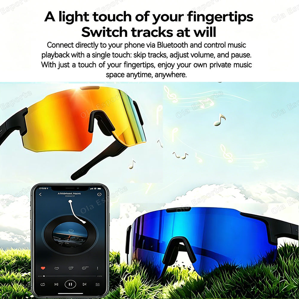 Inteligentne okulary rowerowe  – Audio Music Bluetooth recenzja i cena