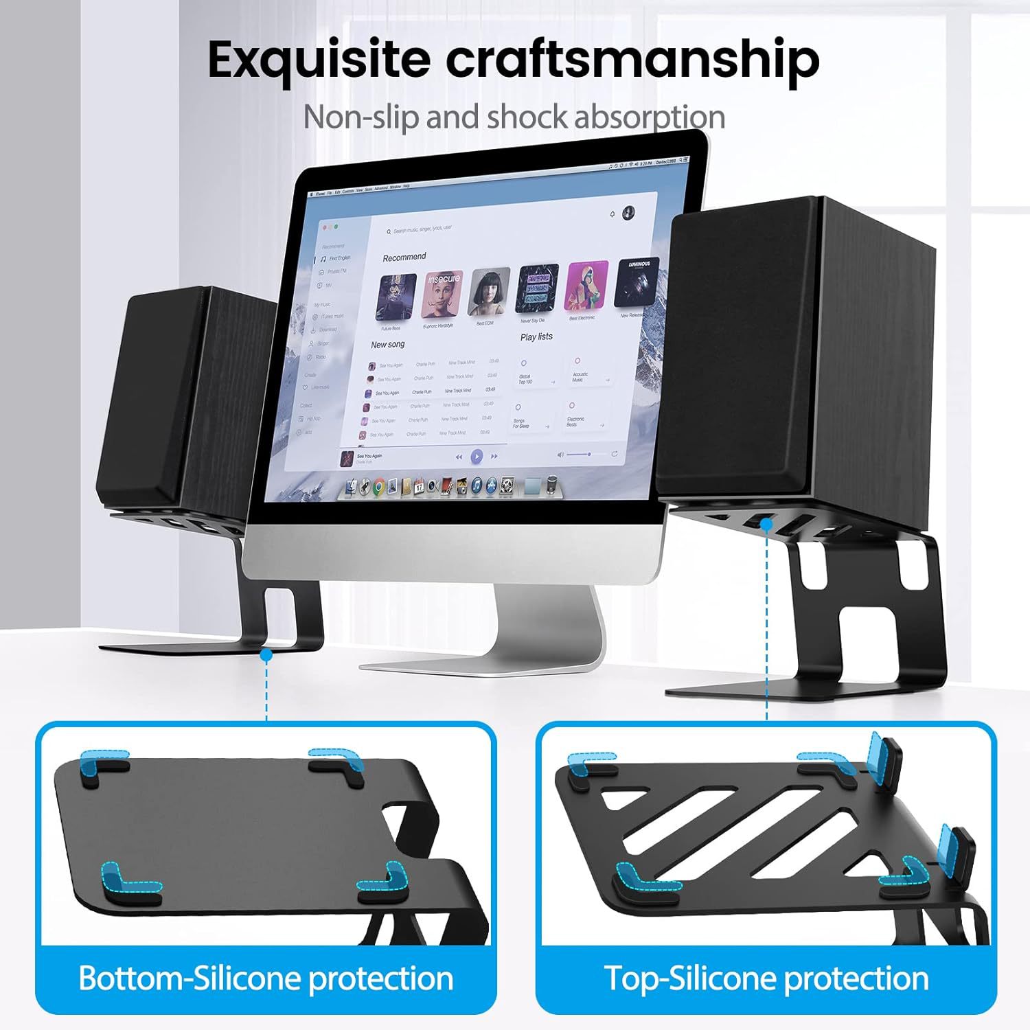 2 szt. Stojaki na głośniki biu – Studio Monitor Speaker recenzja i cena