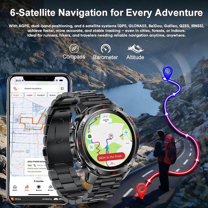 Smartwatch T-Rex 3 Pro o stopn – Audio Music Light recenzja i cena
