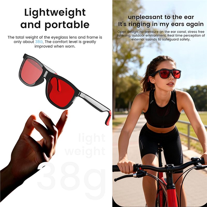 Inteligentne okulary audio FED – Audio Music Bluetooth recenzja i cena