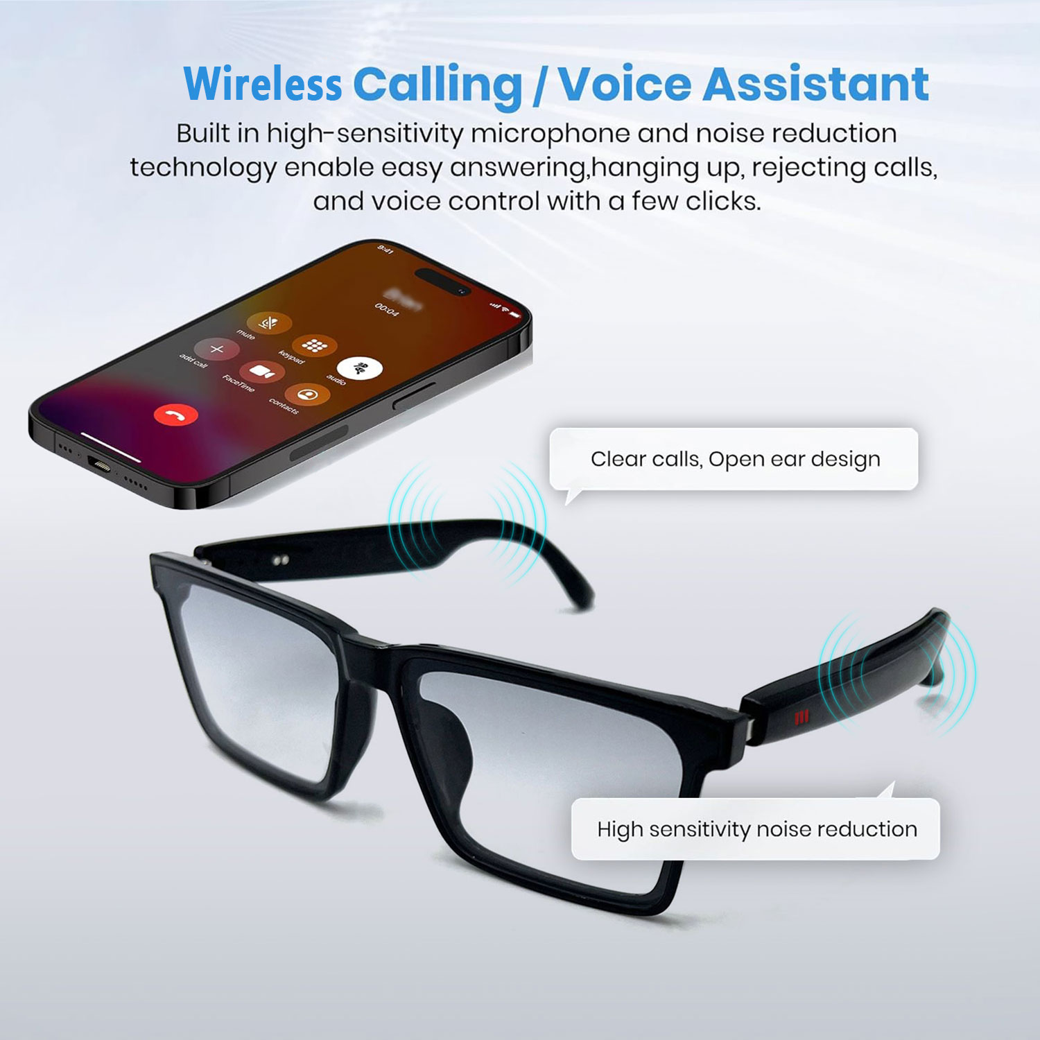Inteligentne okulary audio z f – Audio Music Bluetooth recenzja i cena