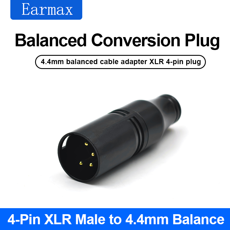 Adapter XLR-4 męski na 4.4mm ż – Audio Music App recenzja i cena