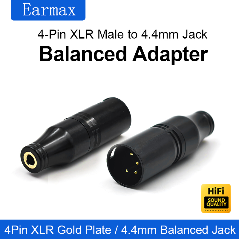 Adapter XLR-4 męski na 4.4mm ż – Audio Music App recenzja i cena
