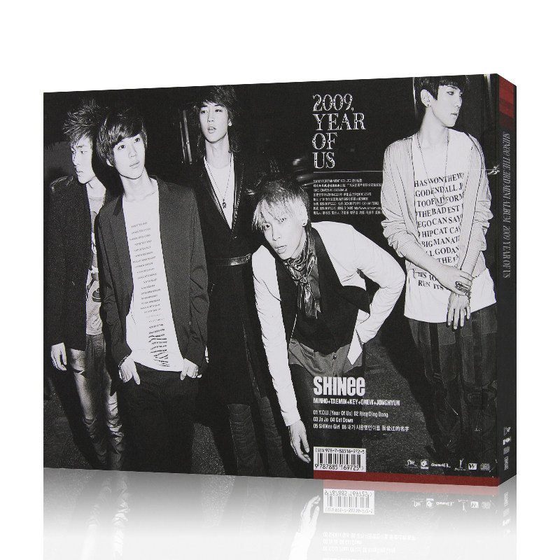 SHINEE 2009 YEAR OF US Today I – Audio Music To Lyrics recenzja i cena