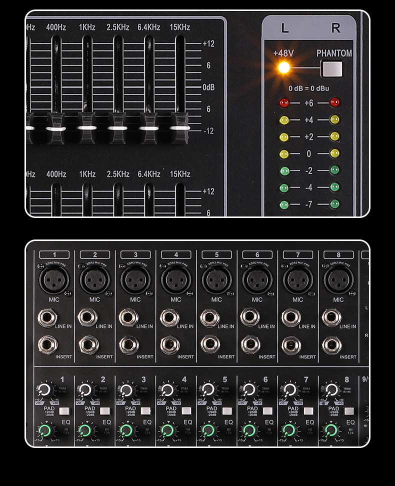 BE-10 Profesjonalny Equalizer  – Audio Music Effect recenzja i cena
