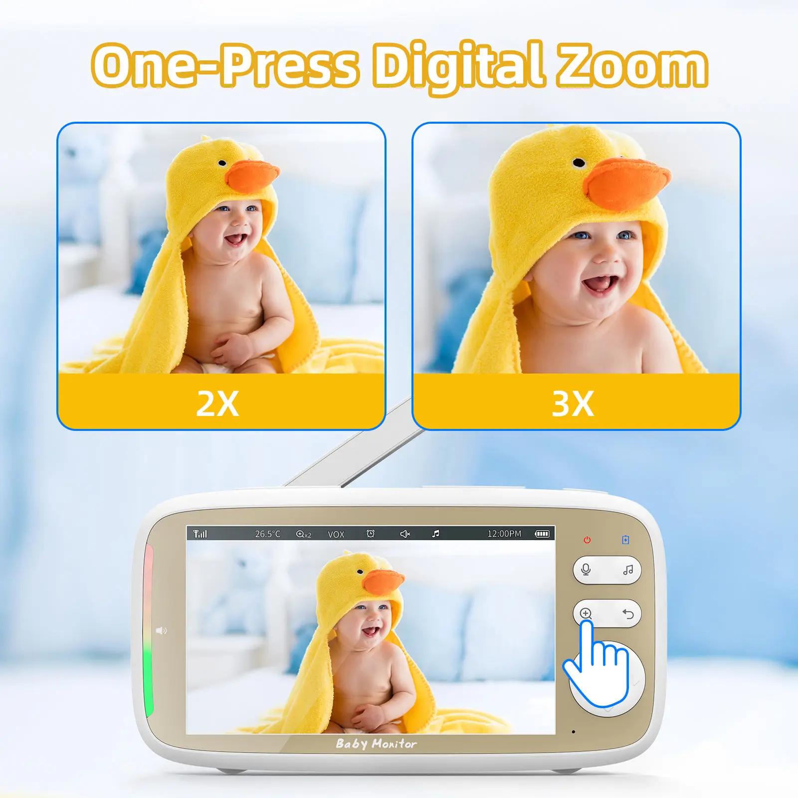 5-calowy monitor dla dziecka z – Audio Music App recenzja i cena