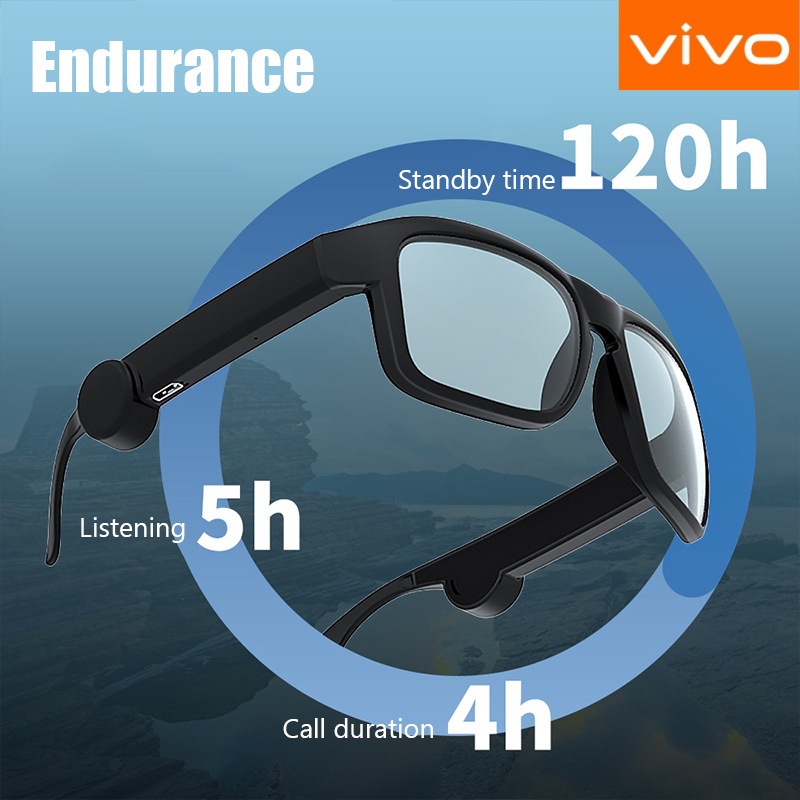 Okulary Inteligentne VIVO Blue – Audio Music Bluetooth recenzja i cena